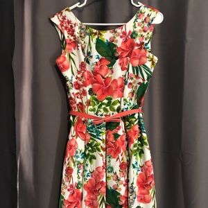 Retro-inspired cocktail dress
